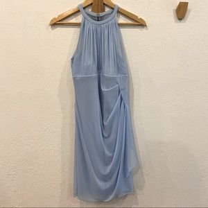 David’s Bridal Halter Bridesmaid Dress SZ 6